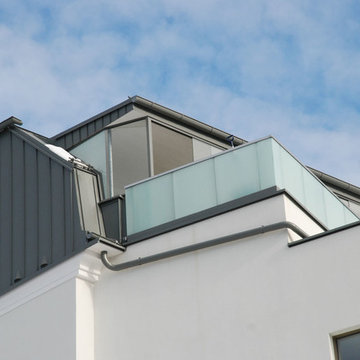 Terrassenverglasung für eine Dachterrasse