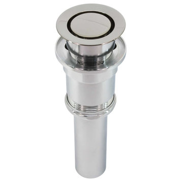 Patented Pop Down Drain, Pvd Polished Nickel