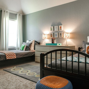 Ponder Transitional Twin Bedroom