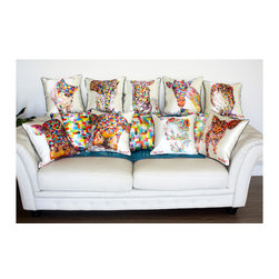 Tracey Keller's Kaleidoscope Cushion Covers - Decorative Cushions