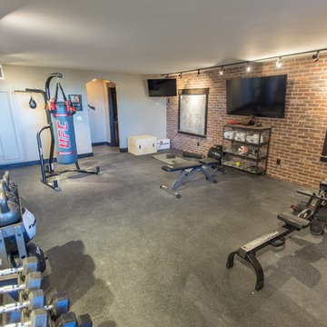 Old Mill Thin Brick - Exercise Room