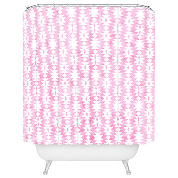 Holli Zollinger Tribal Pink Shower Curtain, Medium