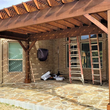Backyard Makeover in Pflugerville, TX