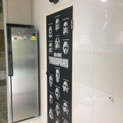 Customized "Star Wars troopers" Bomb Shelter Door Art - Home Accessories & Decor