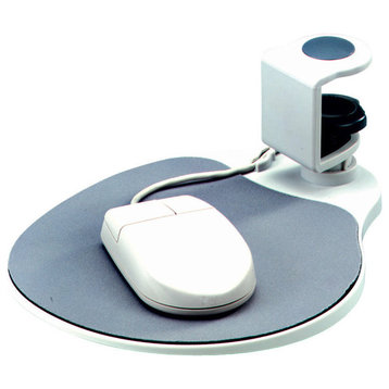 Aidata Under-Desk Mouse Platform, Platinum