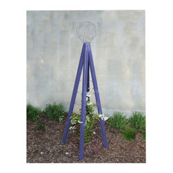 TerraTrellis - Akoris Garden Tuteur Jr., Berry - Outdoor Decor