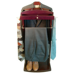 Transitional Clothing Valets And Suit Stands by Proman Products