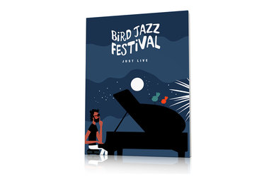 Affiche festival de jazz