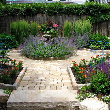 Garden For Flowers and Vegetables