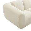 Emmet Cream Velvet Sofa
