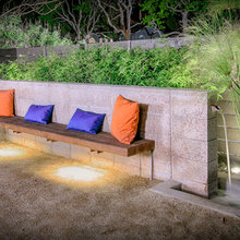 Patio landscaping