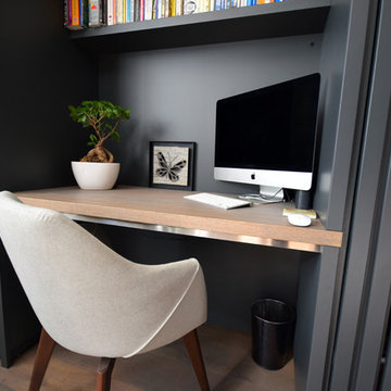 Elegant Grey Media Unit - Hampton, London.