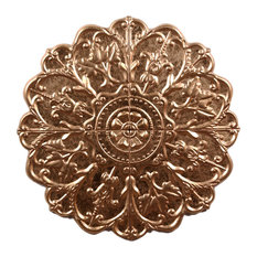 Mike Misialek Home Decor Houzz Wilco Home Gold Patina Embossed Metal Wall Rosette Art