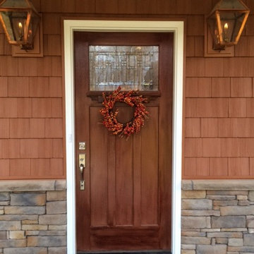 Material supplied for a Craftsman style new construction project
