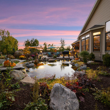 Water and Fire: A Harmonious Duo for Outdoor Design