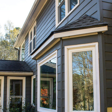 AFTER - 20+ Window Replacements using MI 1500 Series Vinyl Replacement Windows
