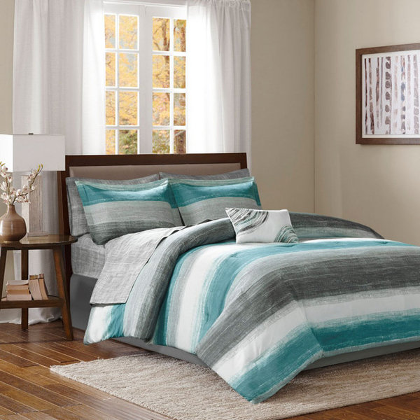 Madison Park Essentials-Complete Comforter and Cotton Sheet Set
