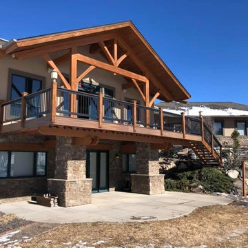 Keene ranch mountain deck