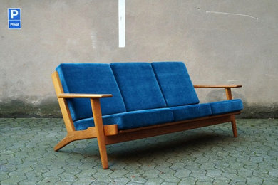 3-sitzer Sofa, design HANS J. WEGNER mid-century vintage daybed