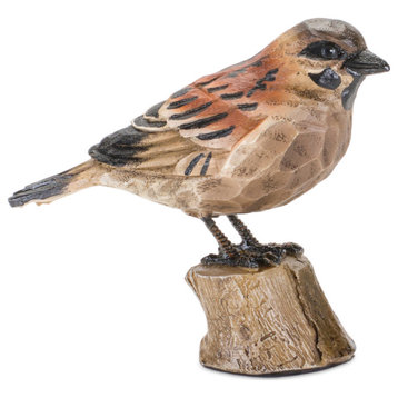 Bird on Stump, 2-Piece Set