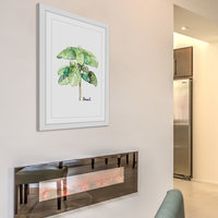 "Herb Basil" Framed Print by Rachel Byler