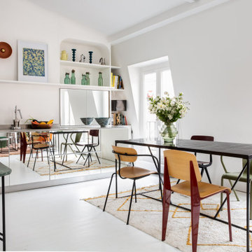 Projet Pigalle : un duplex familial de 120m2 à l’esprit campagne chic