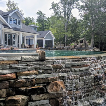 Lakeside Luxury Vanishing Edge Pool