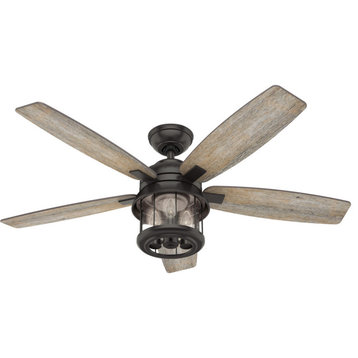Coral Bay 3 Light 52" Outdoor Fan, Noble Bronze
