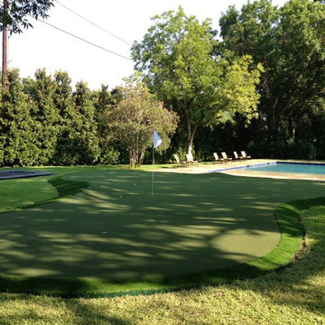 Golf and Putting Greens with Artificial Grass