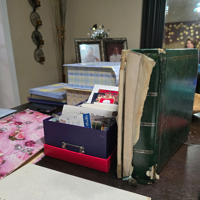 Photos ready to be organized