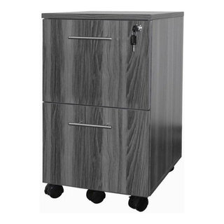 Scranton & Co 5 Drawer Metal Flat Files Cabinet for 36 x 48 Documents in  Gray