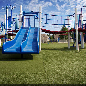 Blue Springs School District SYNLawn Playground Synthetic Grass