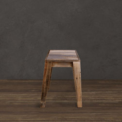 Reclaimed Wood Side Table - Side Tables And End Tables