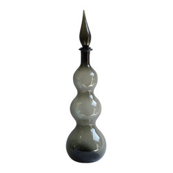 Empoli Grey Triple Ball Decanter - Vases