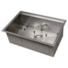 27" Garmisch Undermount Fingerprint Resistant Stainless Steel Kitchen Sink