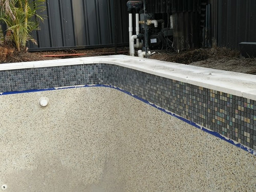 Pool Waterline Tile White Grout Or Grey Pool Waterline Tile White Grout Or Grey
