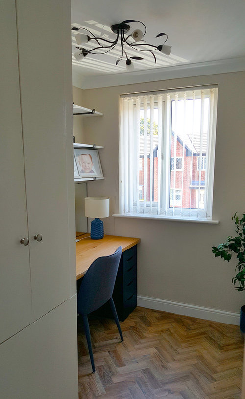 Box room office / dressing room Houzz UK