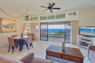 Inspiration for a contemporary living room remodel in Hawaii