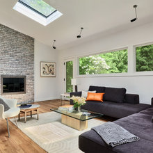 Brick Fireplace