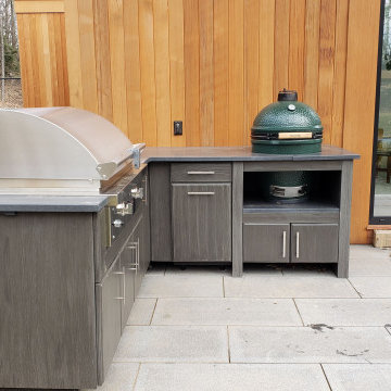 Contemporary Outdoor Kitchen of Style