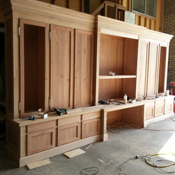 Bibliotheque with study desk - Home Office Furniture