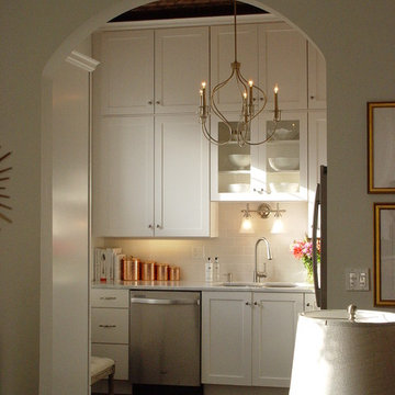 Stately Stacked Kitchen