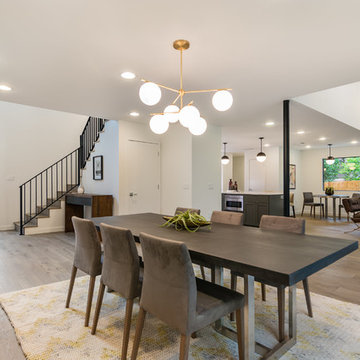 ATX Custom Home-Wire Brushed Loano White Oak