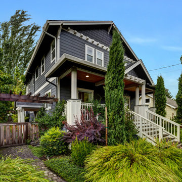 Quaint Craftsman Home Remodel & ADU in Portland Exterior