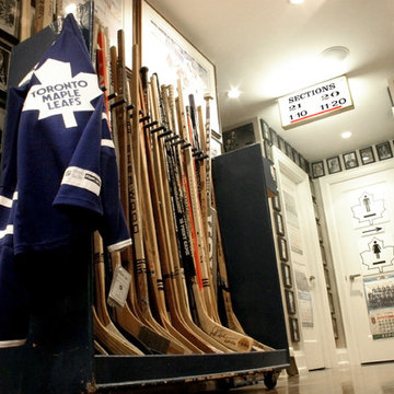 Memorabilia Display & Entertainment Space