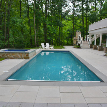 Formal Rectangular Pool