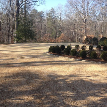 Bluestone Walkway and Cobble Curbing