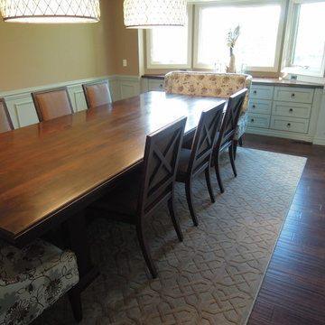 Rochester Dining Table and built in Buffet