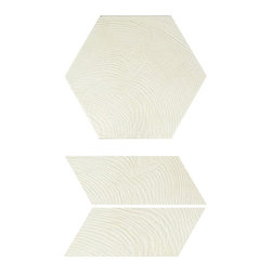 Hexawood White - Wall And Floor Tile