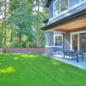 9. Back yard. The Florence Home Design